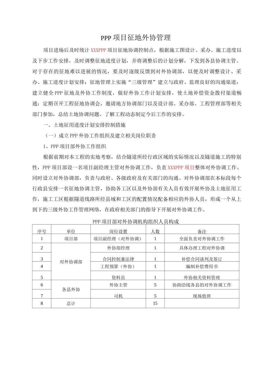 PPP项目征地外协管理_第1页
