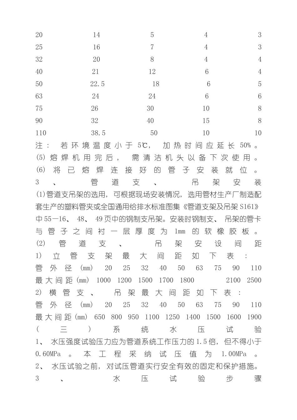 PPR管供水管施工要点_第3页