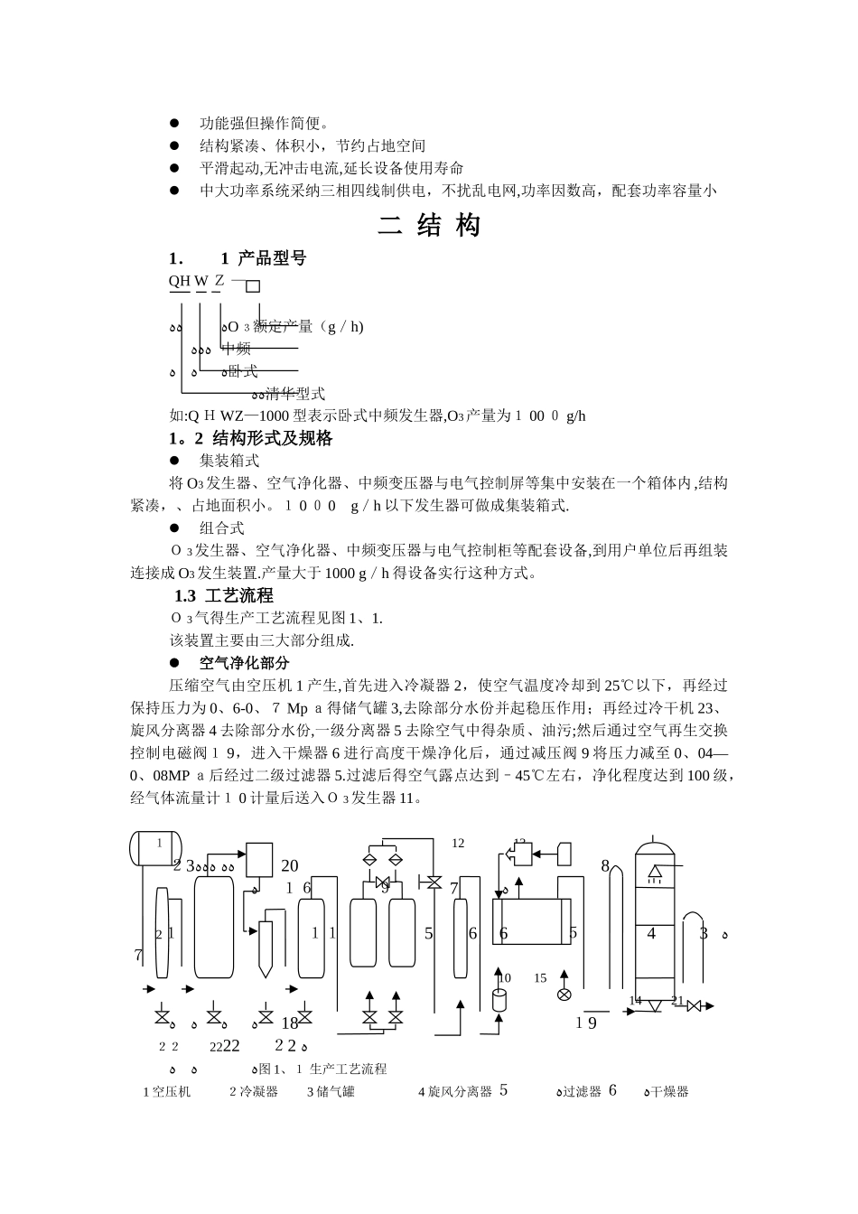 QHWZ系列臭氧发生器使用手册_第2页