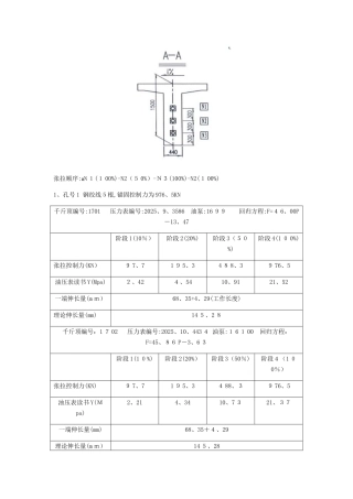 T梁张拉计算公式