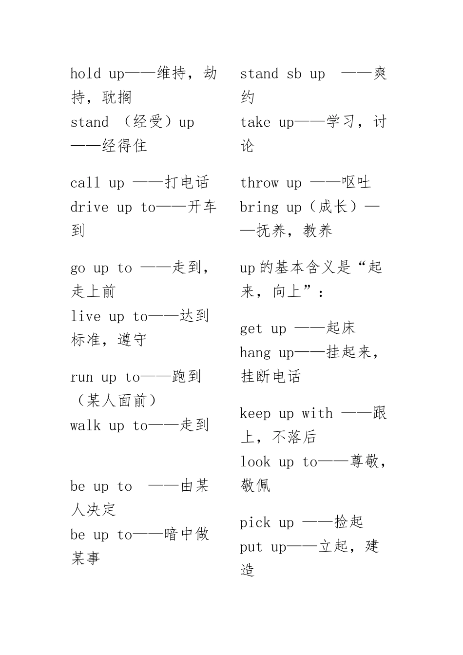 up短语-高中版汇总_第3页