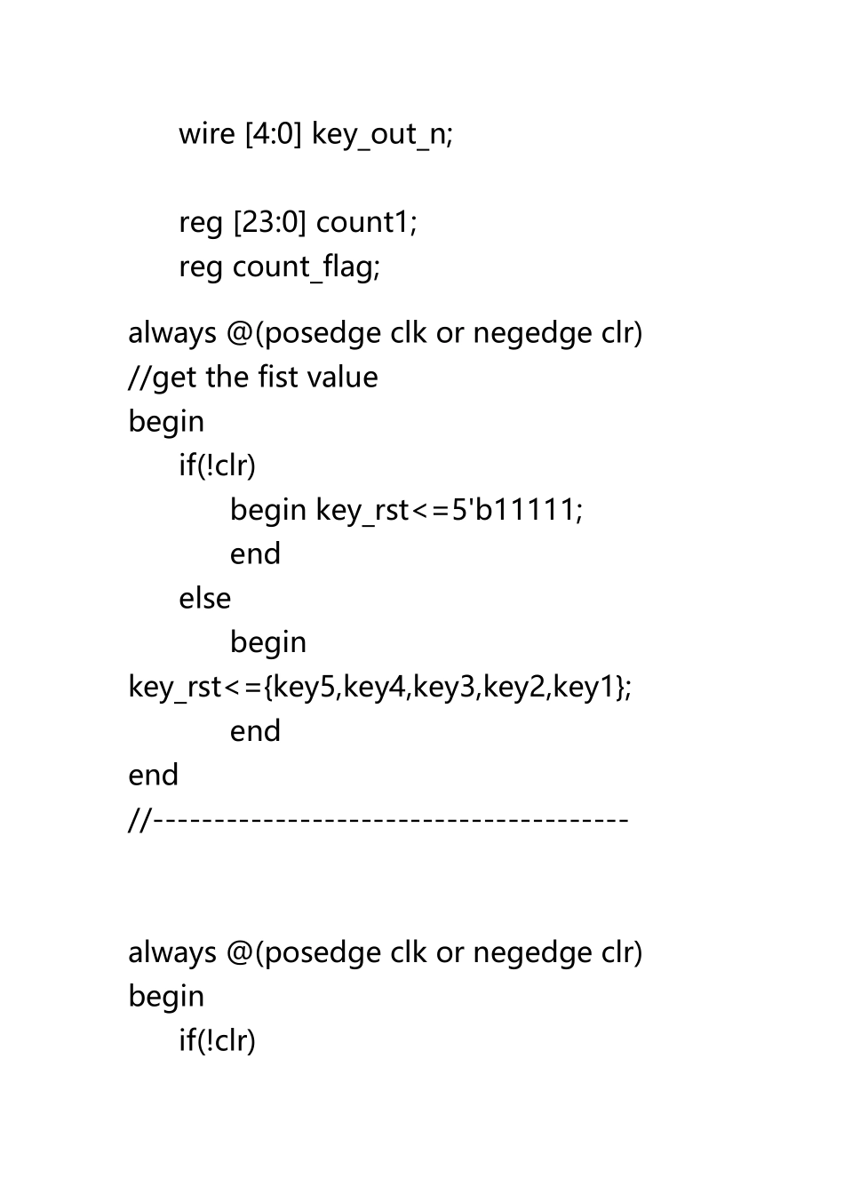 Verilog-按键消抖程序_第3页