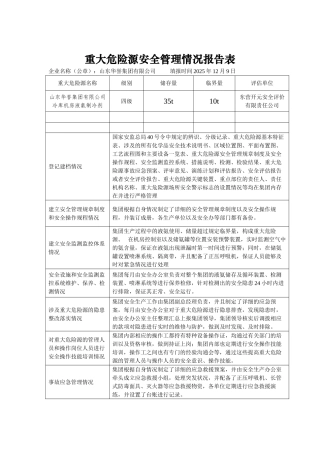 wei危险源安全管理