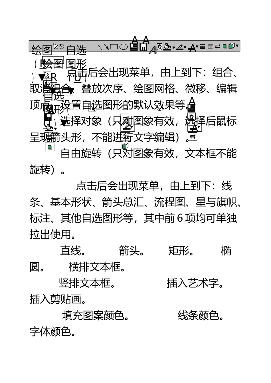 WORD绘图技力增培训要点_第3页