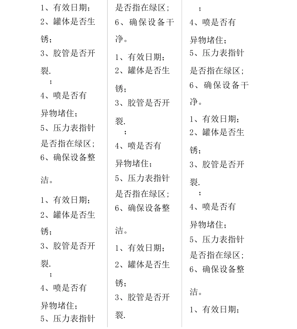 XXXX年设备卡内容_第2页