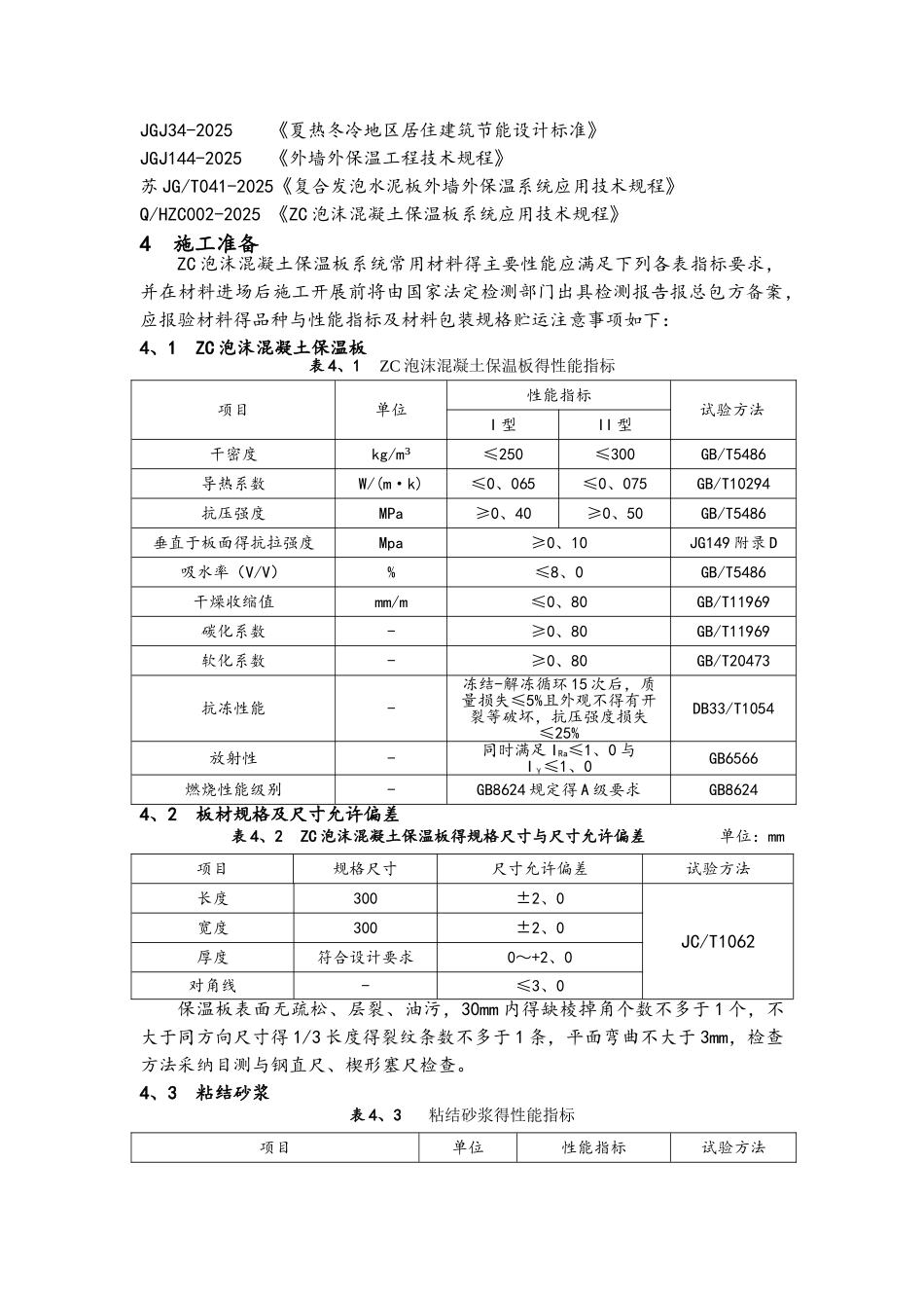 ZC泡沫混凝土保温板外墙外保温施工方案_第2页