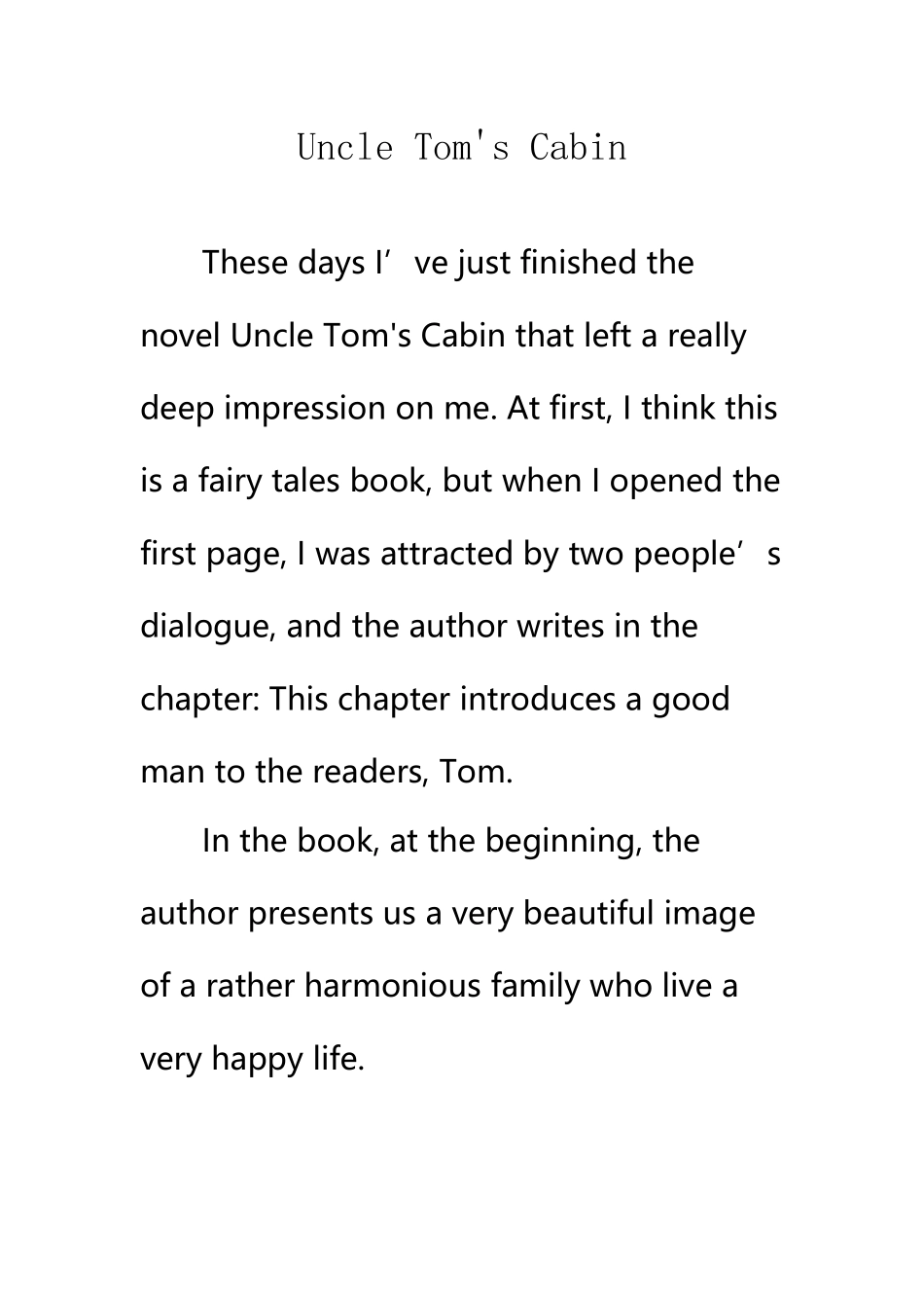 《Uncle-Tom27s-Cabin》英文版读后感_第2页