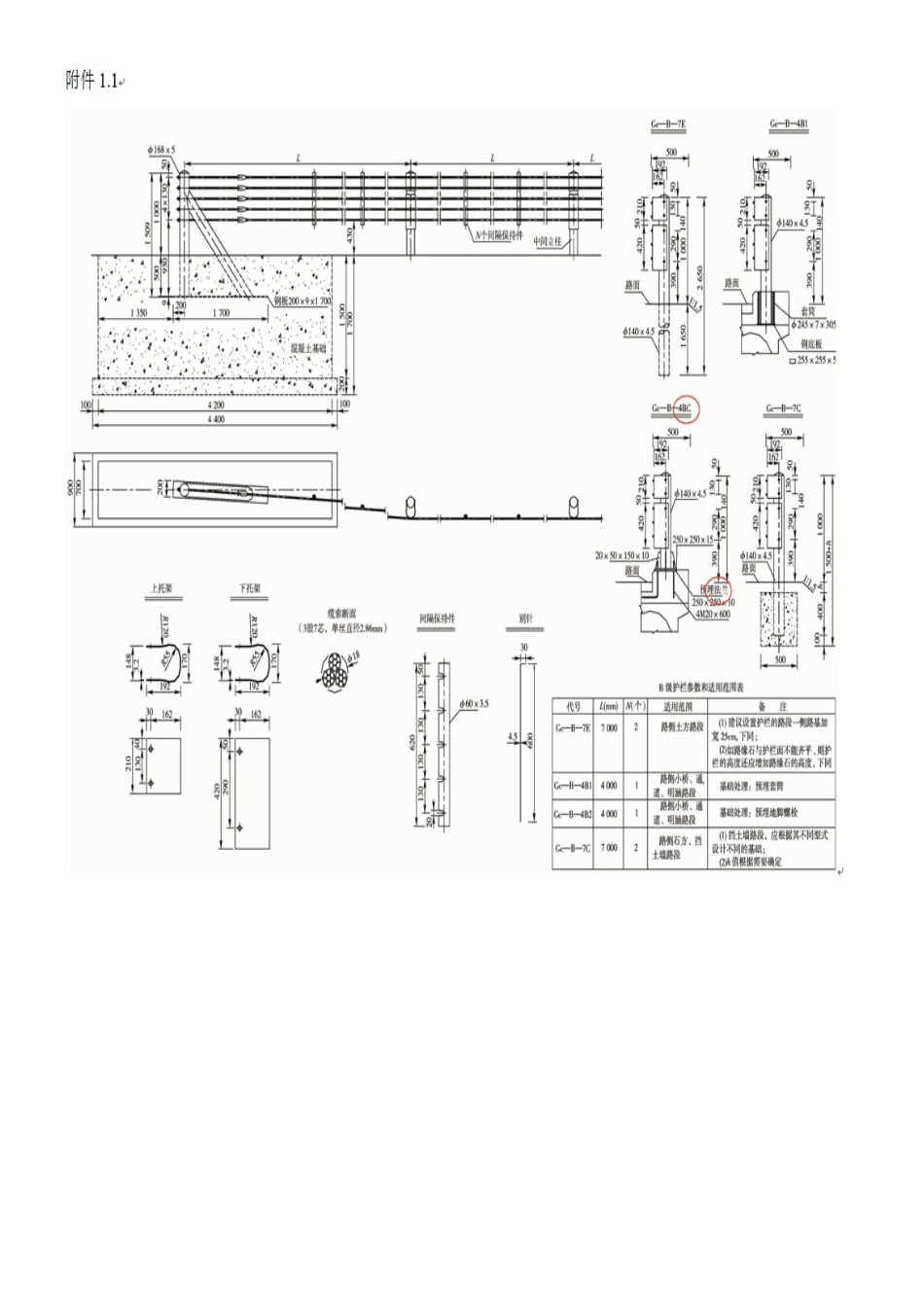 《公路交通安全设施设计细则》堪误表_第3页