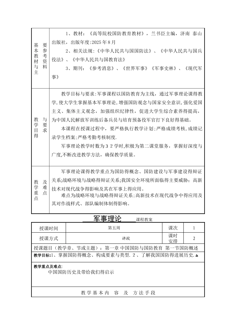 《军事理论》教案_第2页
