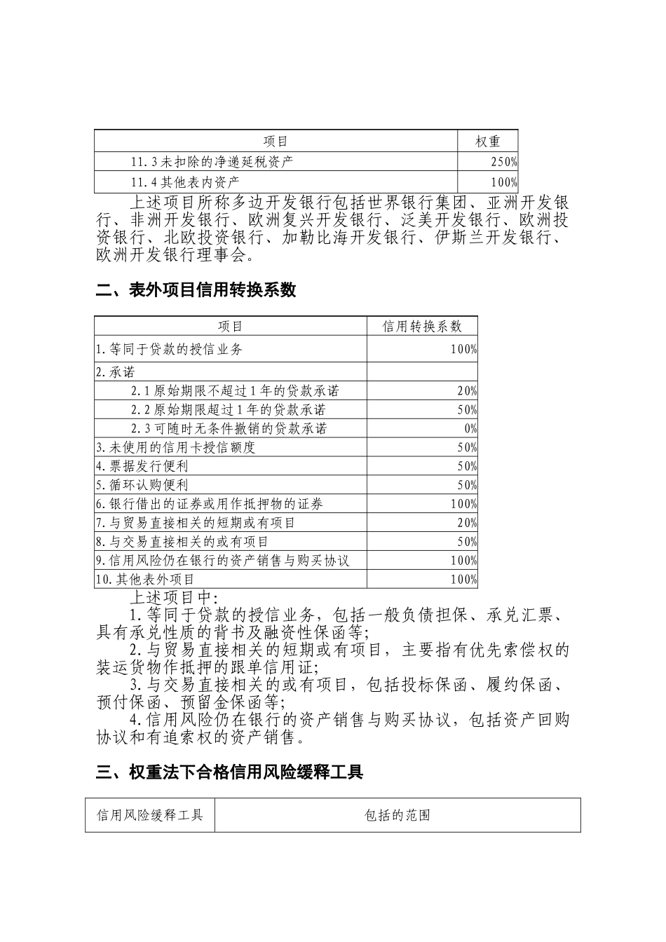 《商业银行资本管理办法》附件2_第3页