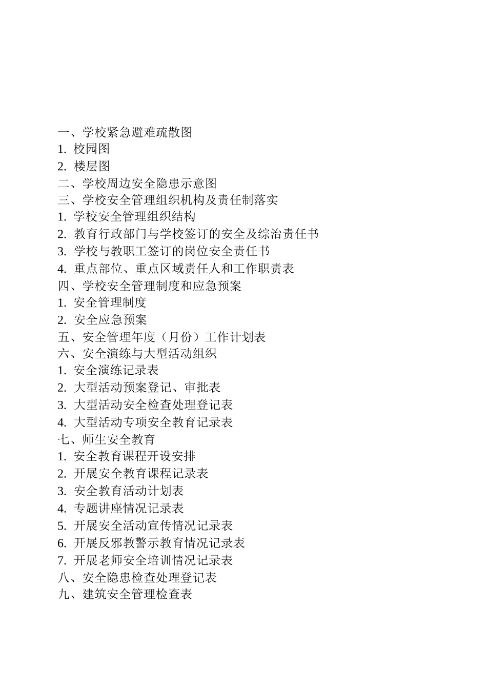 《学校安全工作检查记录》_第2页