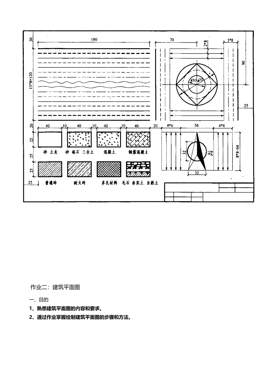 《建筑制图基础实训》画图大作业布置_第3页