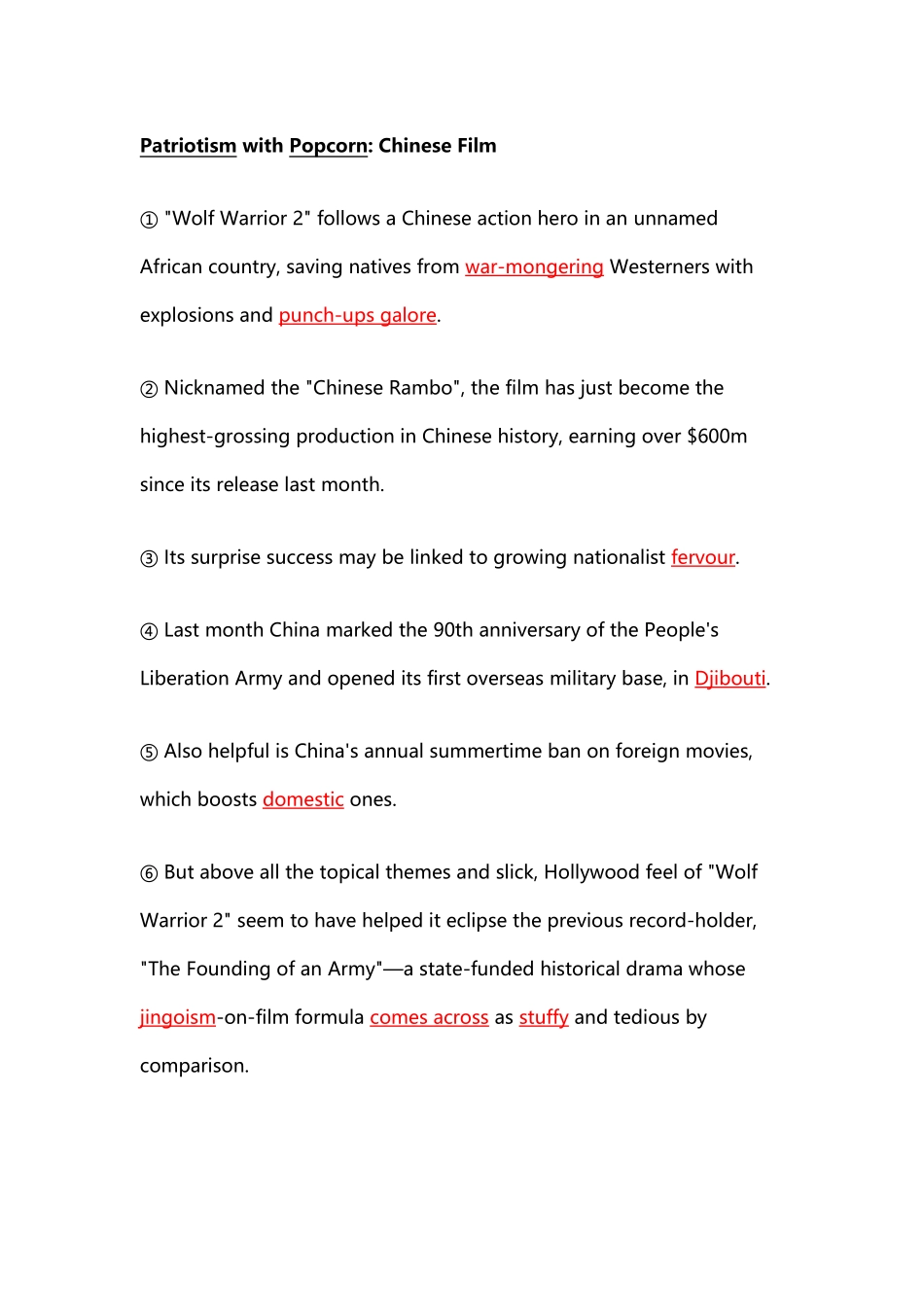 《战狼2》好看的爱国主义电影-英语学习_第3页