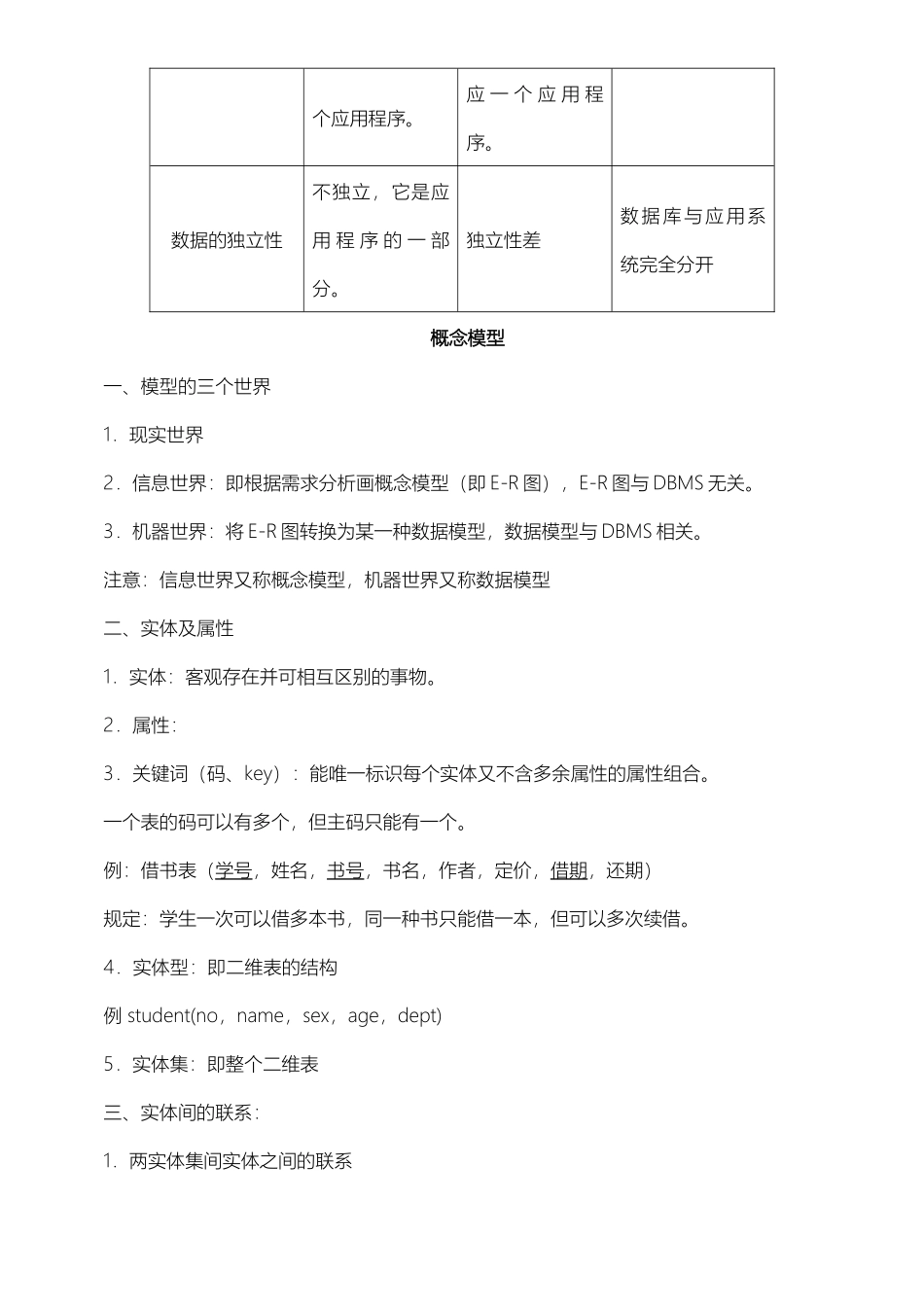 《数据库原理》知识点总结归纳_第2页