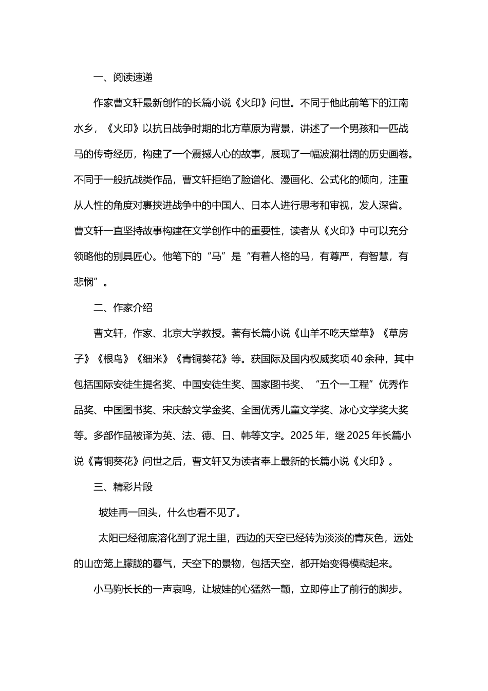 《火印》阅读测试_第2页