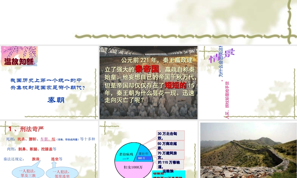 《秦末农民大起义》专题培训课件