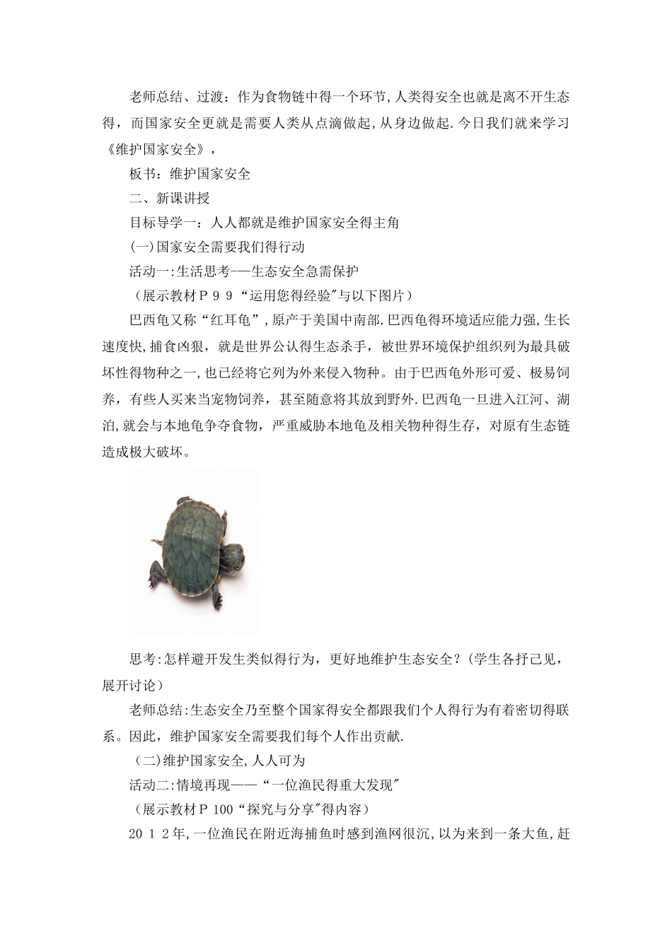 《维护国家安全》教学设计_第2页