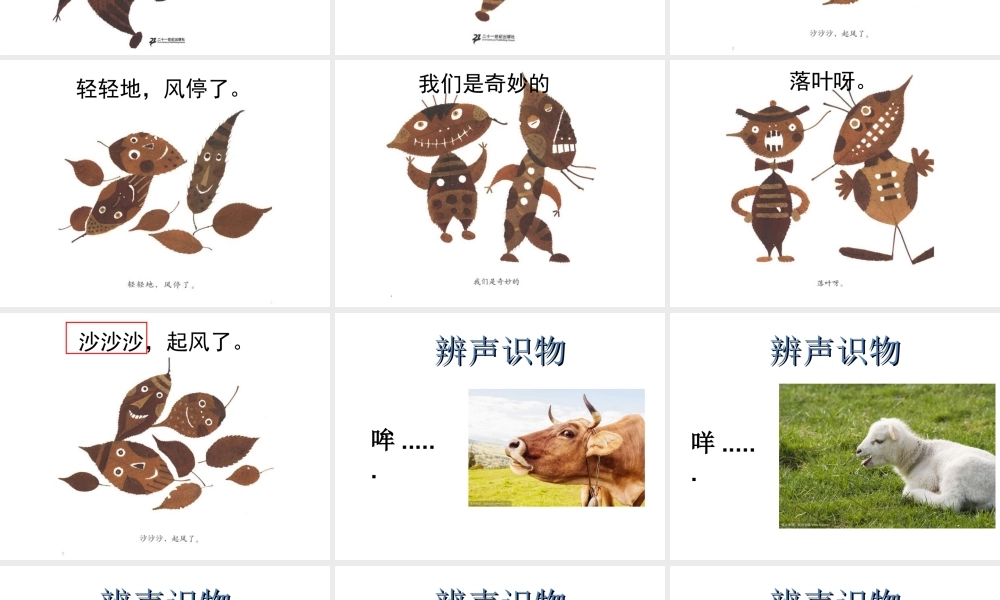 《落叶跳舞》专题培训课件