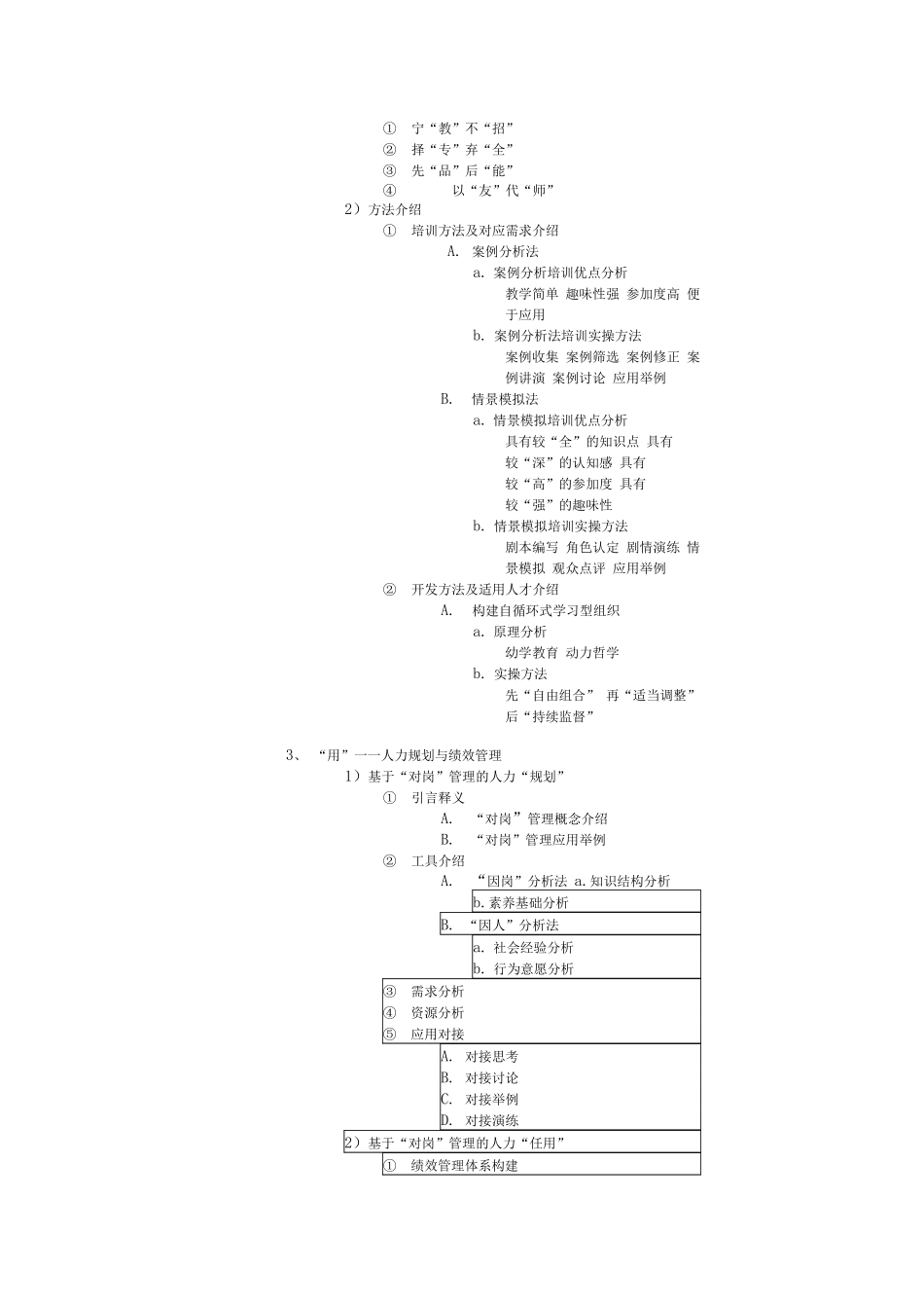 《非人力资源经理的人力资源管理》课程大纲_第2页