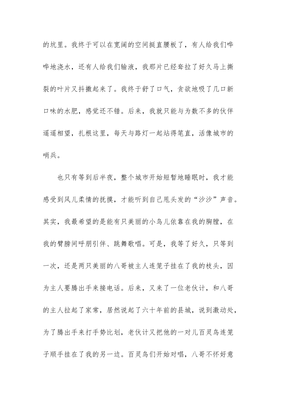 一棵树的叹息抒情散文_第2页