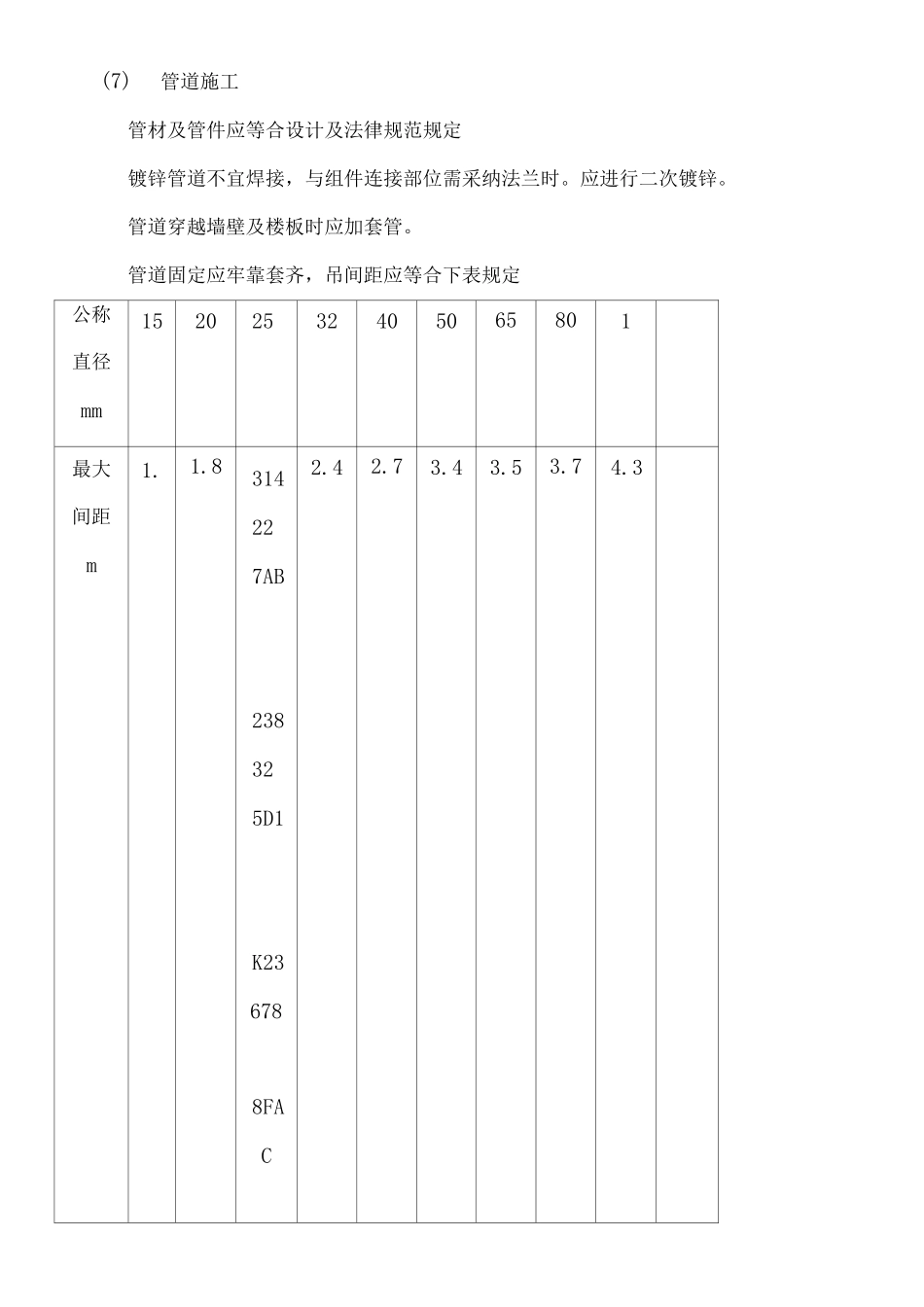 七氟丙烷气体消防施工方案_第3页