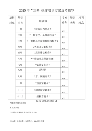 三基培训资料