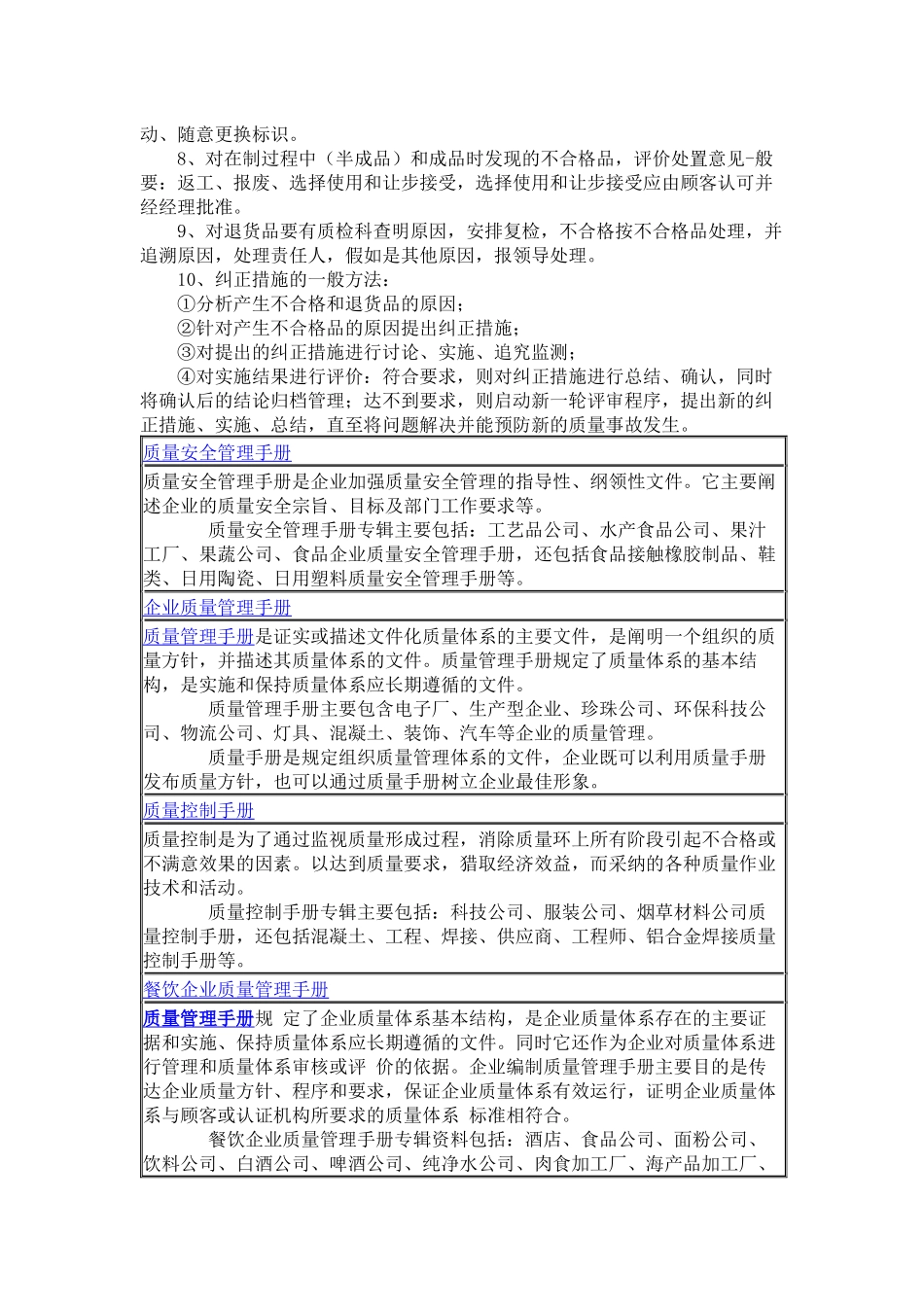 不合格产品和不合格工作管理制度_第2页