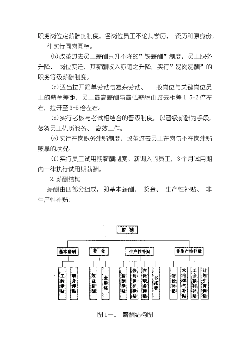 不同结构体系的薪酬方案_第3页
