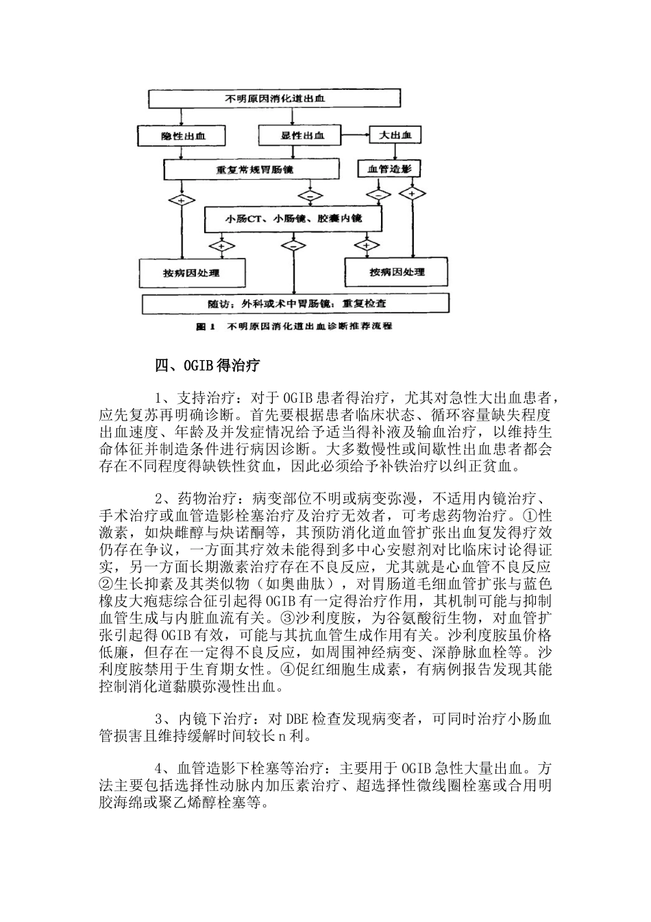 不明原因消化道出血诊治推荐流程_第3页