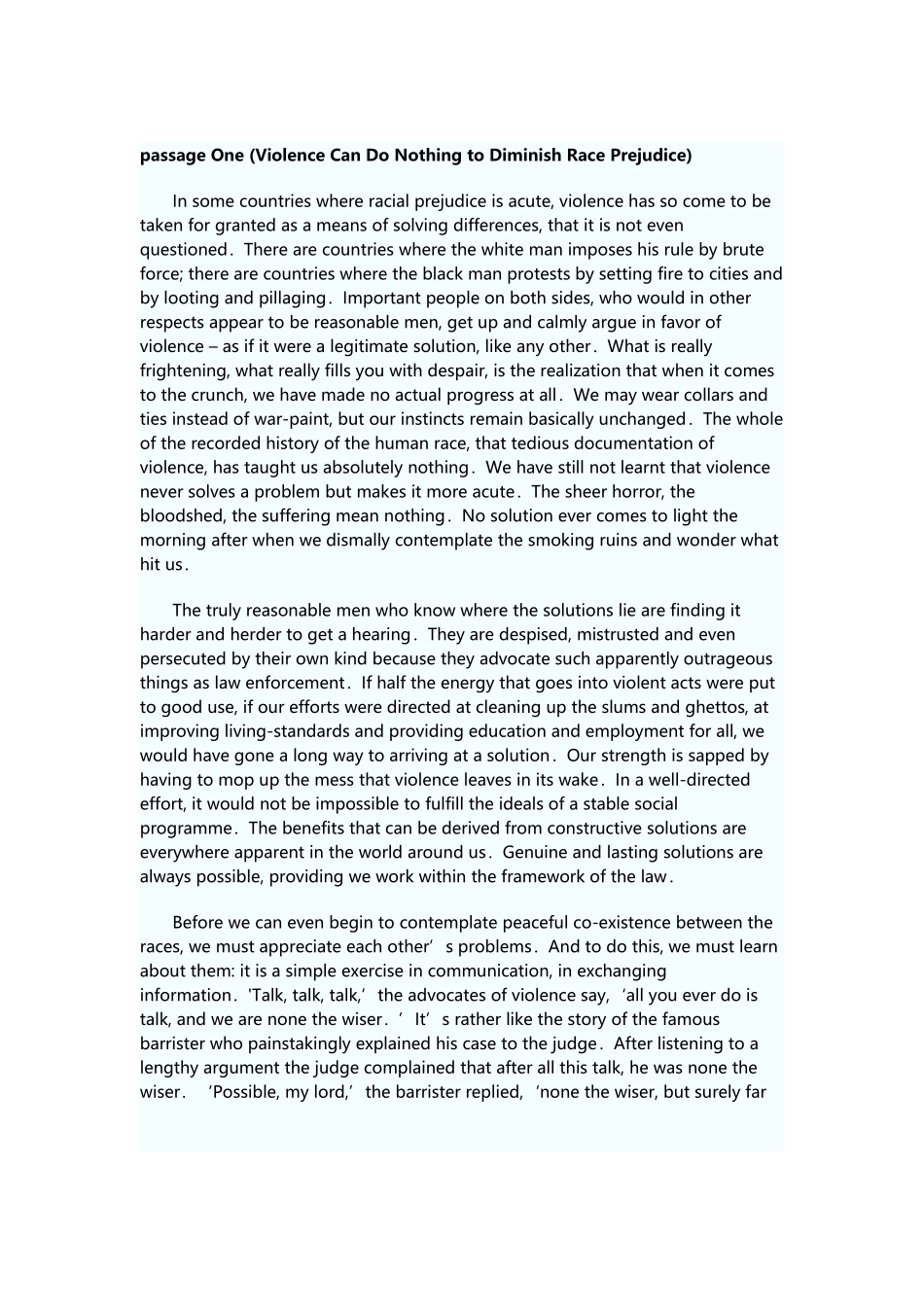 专八阅读理解练习题_第2页