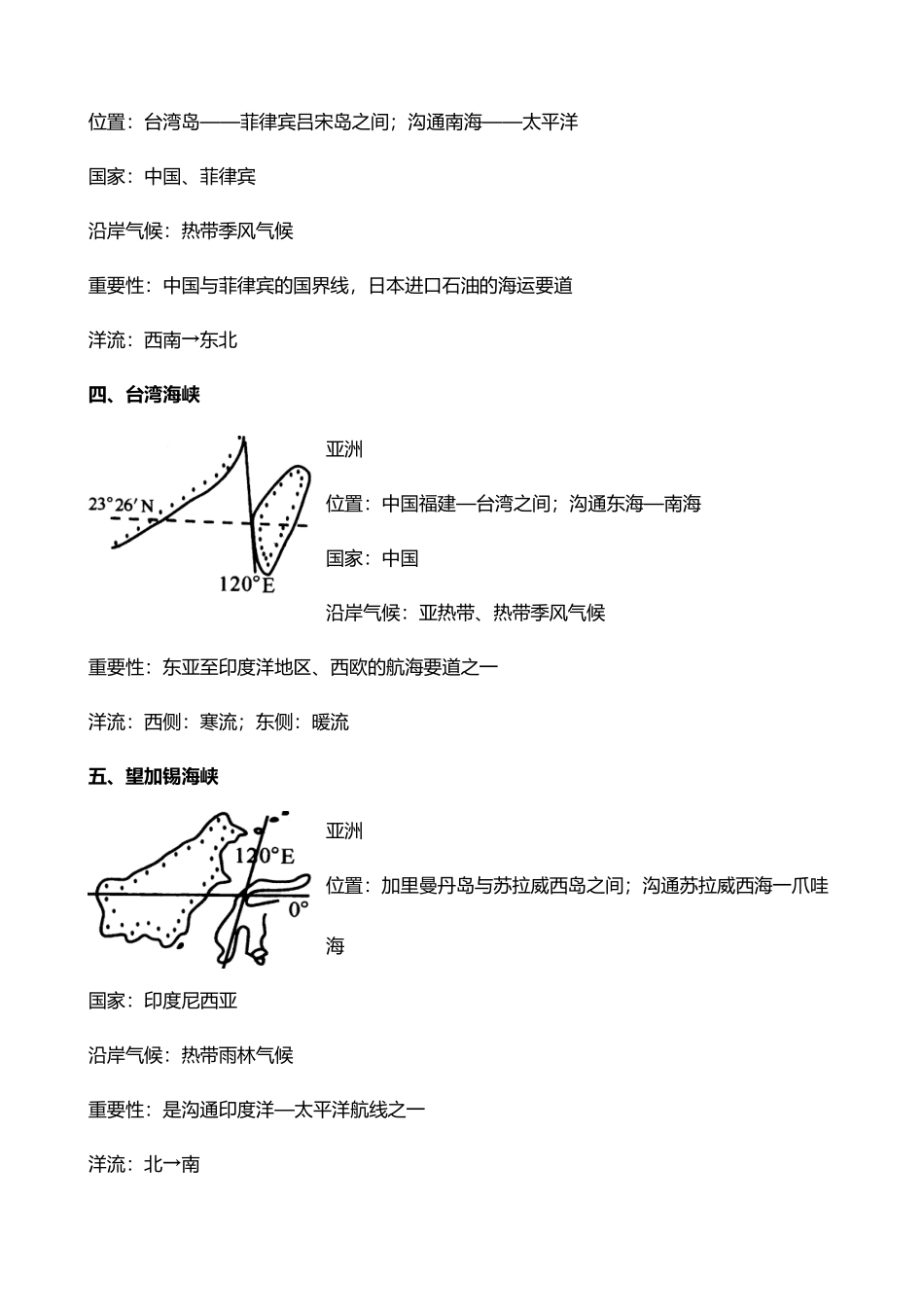 世界主要的海峡与运河_第3页