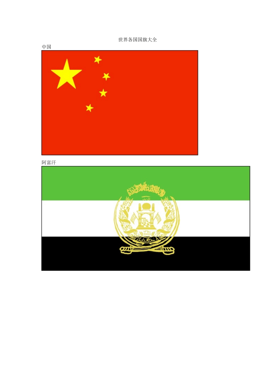 世界各国国旗大全79742_第1页