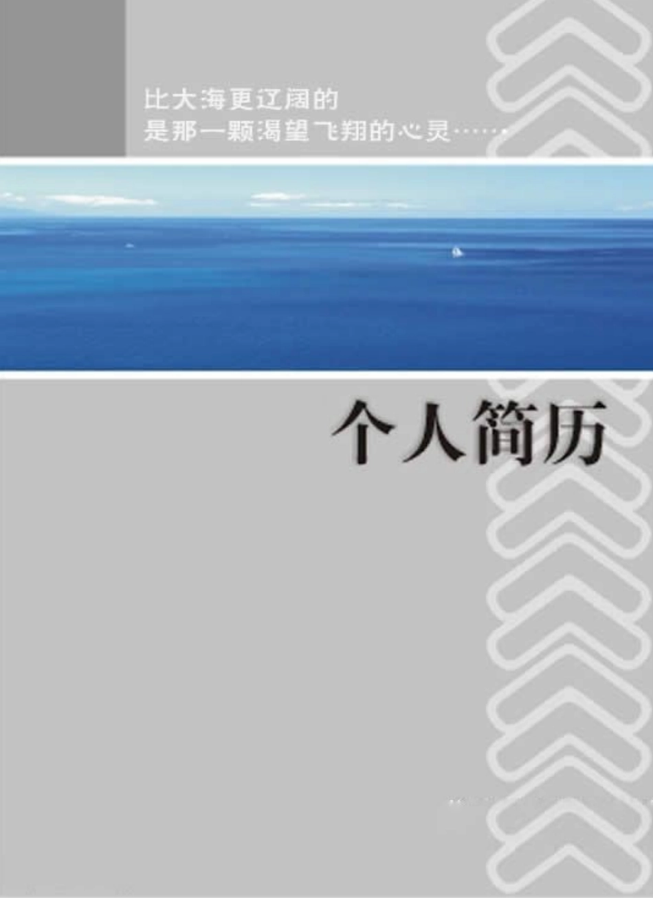 个人简历模板_第1页