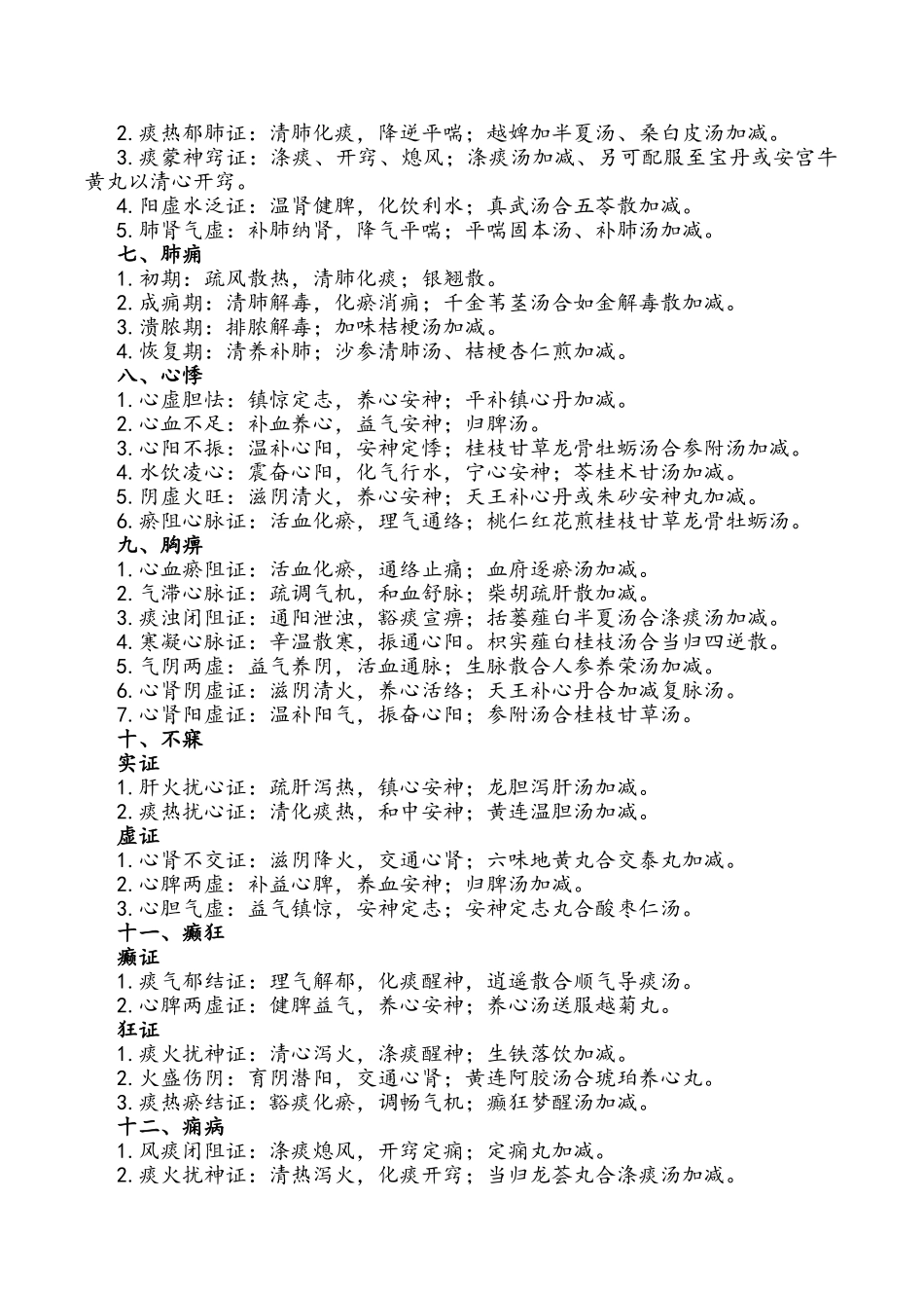 中医内科学笔记_第2页