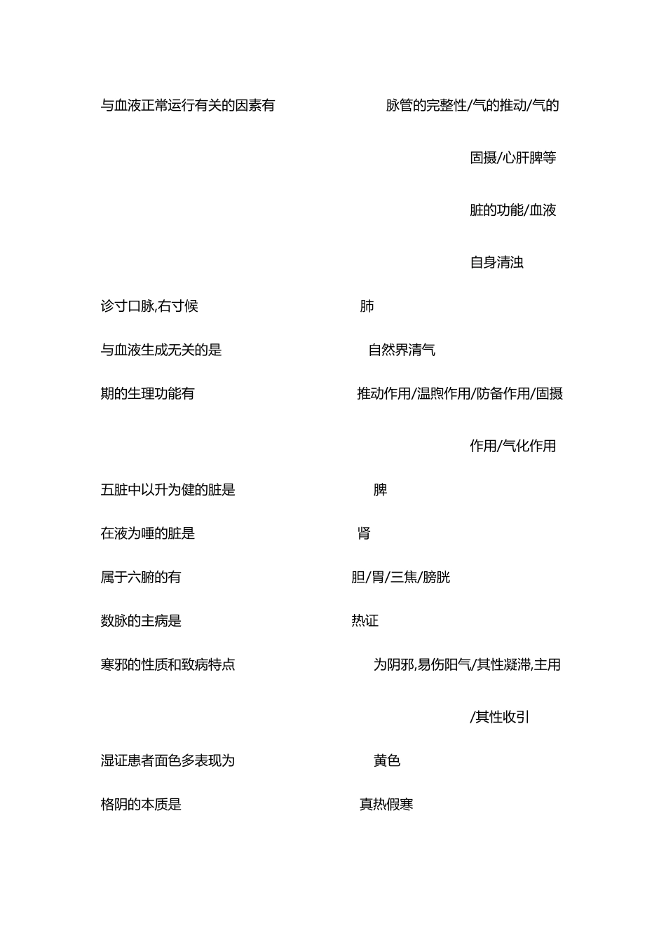 中医护理学基础100题_第3页