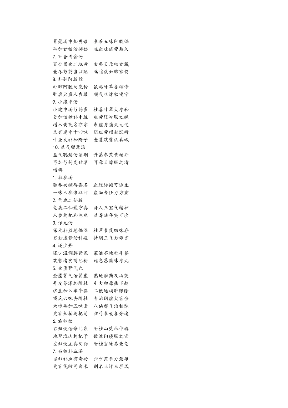 中医经典-汤头歌_第3页