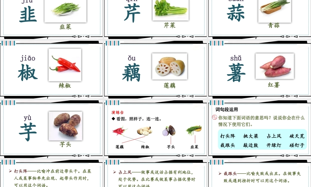 【24统编版】小学语文四年级上册第六单元语文园地六课件