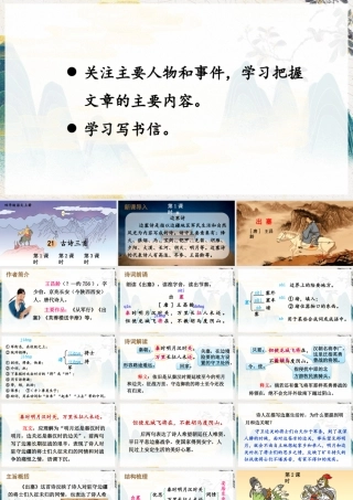 【24统编版】小学语文四年级上册第七单元21 古诗三首课件