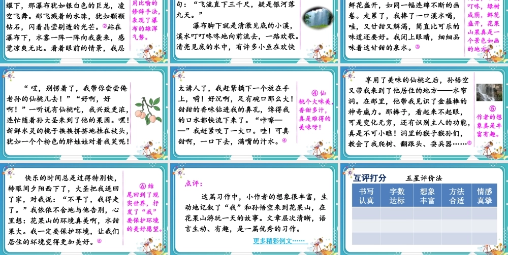 【24统编版】小学语文四年级上册第四单元习作：我和_____过一天课件