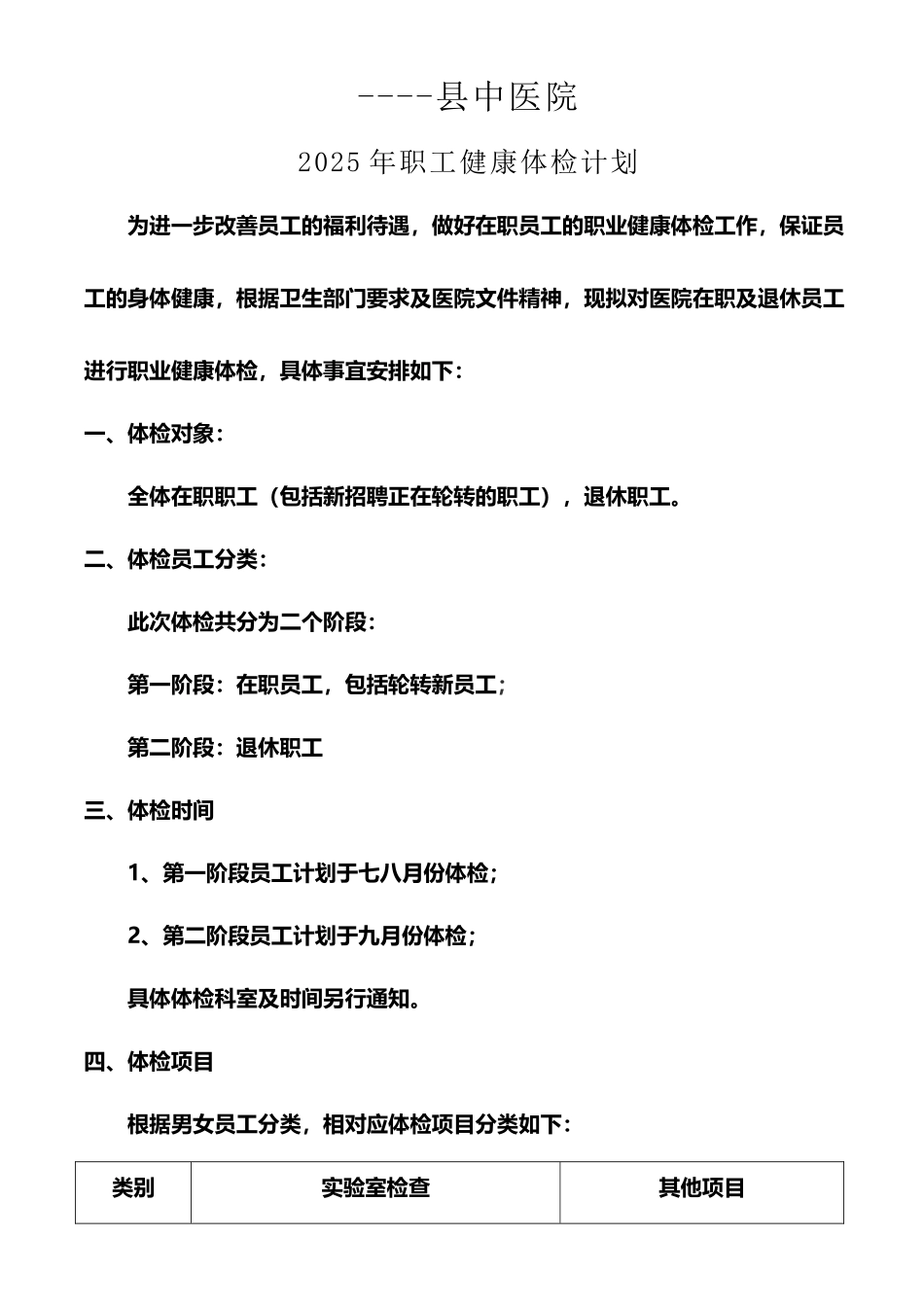 中医院职工健康体检计划_第2页