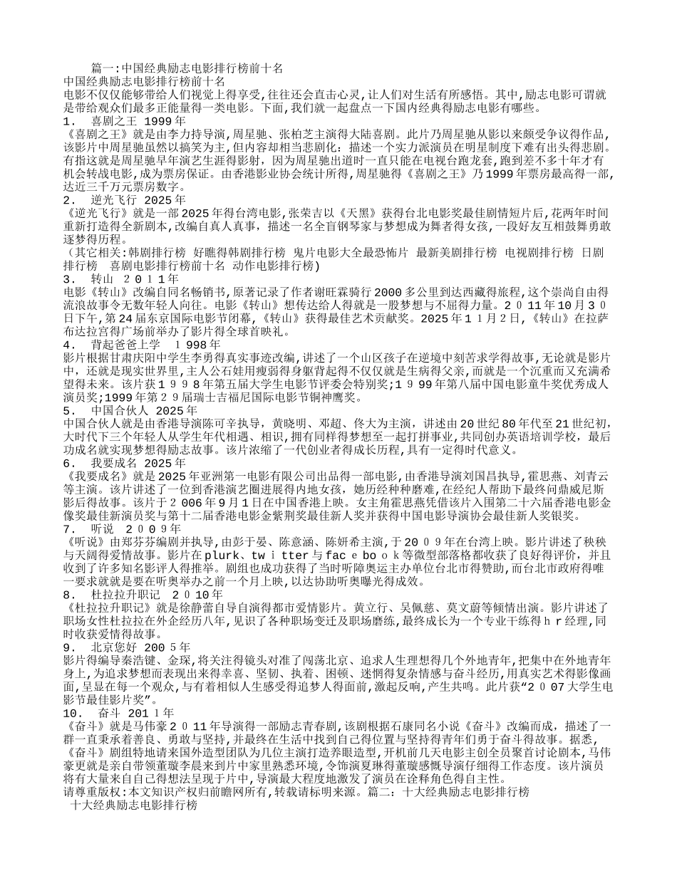 中国励志电影_第1页