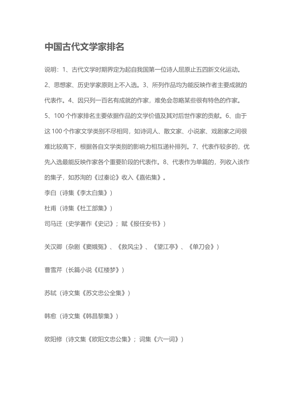 中国古代文学家排名_第2页