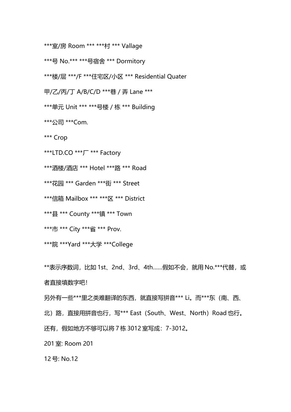 中国地址的英文翻译_第3页