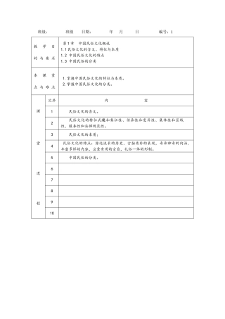 中国民俗的历史与发展首页-完整