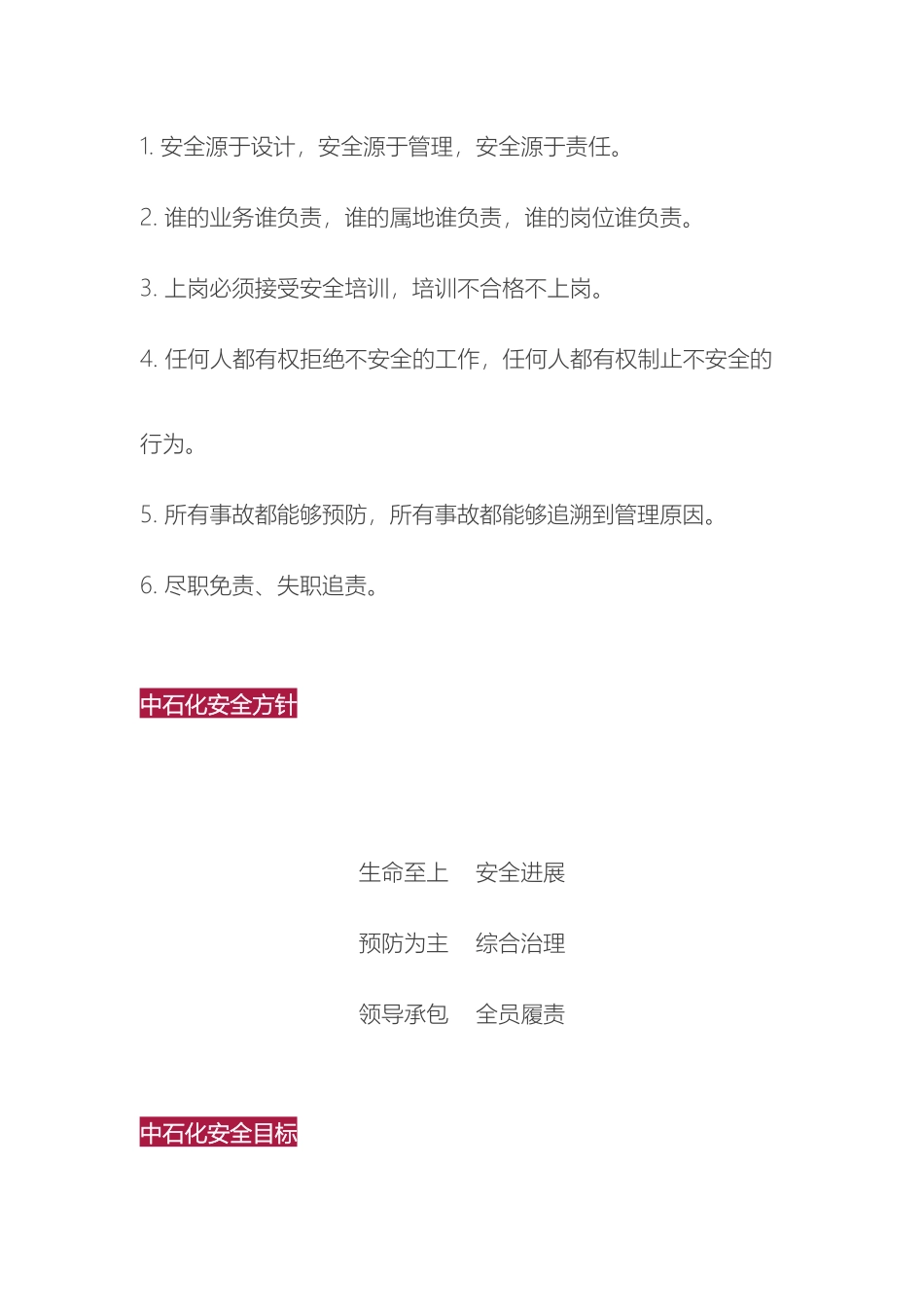 中国石化化工集团公司安全管理手册_第3页