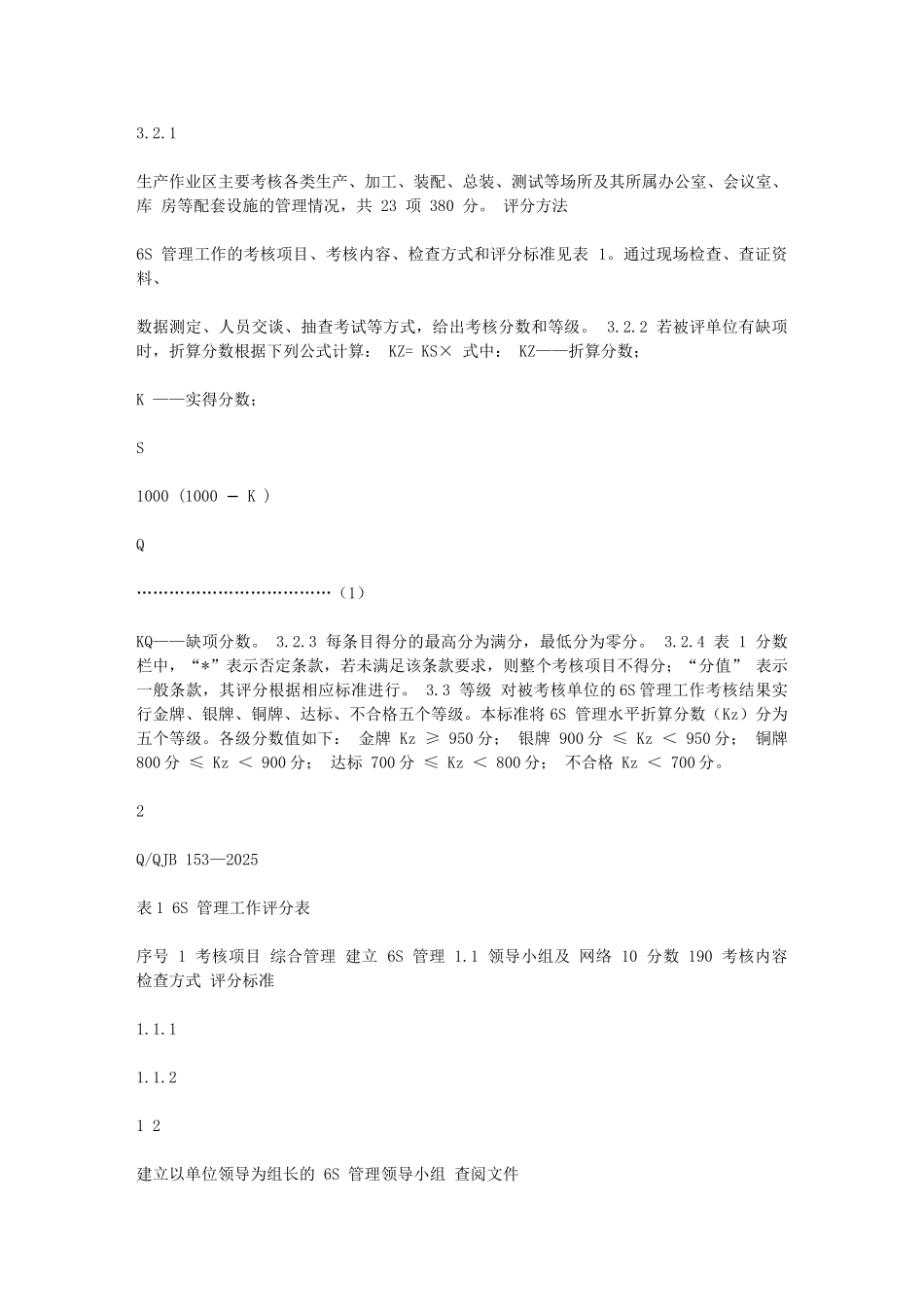 中国航天科工集团公司标准6S-管理评分细则_第3页