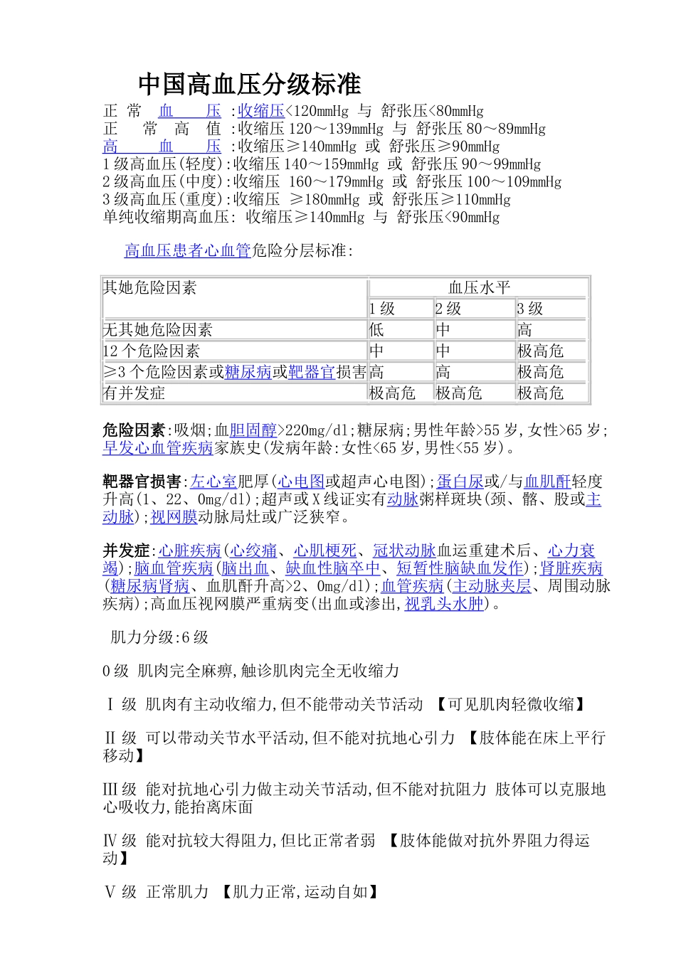 中国高血压分级标准_第1页
