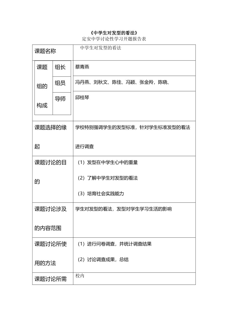 中学生对发型的看法_第2页