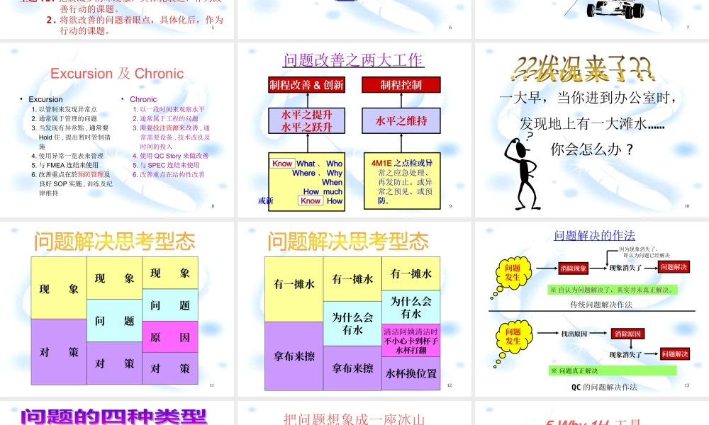 问题分析与解决课件