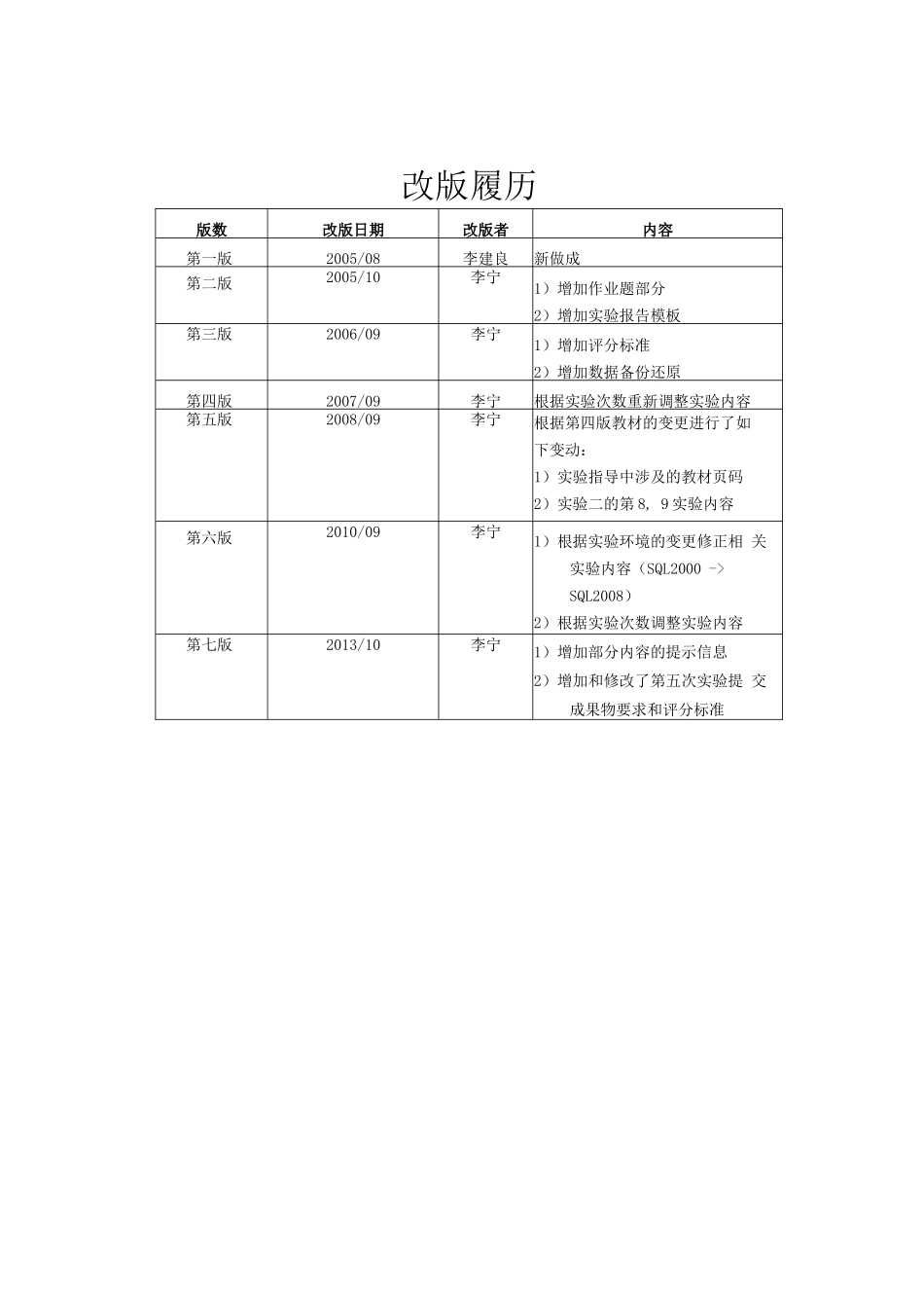 数据库系统概论实验指导(第七版)_第2页